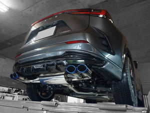 EXART ONE MUFFLER SPORTS SOUND TITANIUM OVAL TAILPIPE (110MM X 70MM 4 PIPES) EXHAUST EXHAUST FOR LEXUS NX350H NX450H+ 6AA-AAZH20 AAZH25 6LA-AAZH26 A25A-FXS EA02-LX112-T