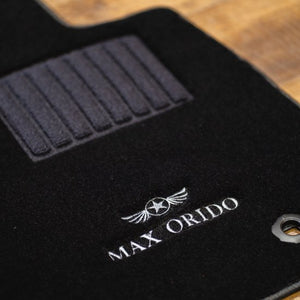 MAX ORIDO EMBROIDERED FLOOR MATS FRONT 2 PIECES FOR TOYOTA GR86 ZN8 MAXORIDO-00018