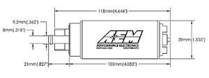 AEM AEM UNIVERSAL FUEL PUMP 50-1000 FOR 69501300