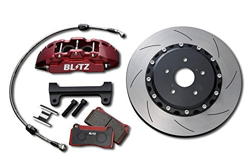BLITZ 4POT RACING BIG CALIPER KIT II REAR FOR TOYOTA GR86 ZN8 SUBARU BRZ ZD8 G16E-GTS 85122