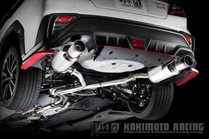 KAKIMOTO RACING REGU.06 & R DUAL CENTER EXHAUST FOR SUBARU WRX S4 VBH 2.4 TURBO FA24 B22364W
