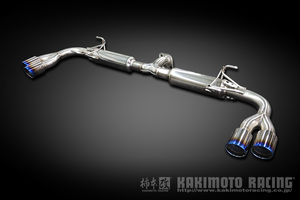 KAKIMOTO RACING CLASS KR AUTOEXE FOR VEHICLES WITH MUFFLER GARNISH EXHAUST FOR MAZDA CX-60 KH3P T3-VPTS Z71350