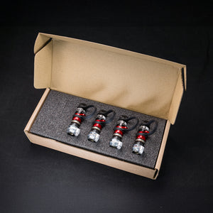RAYS APEX DESIGN RAPID PRECISION STD AIR VALVE 4PC SET 6505AX0202001