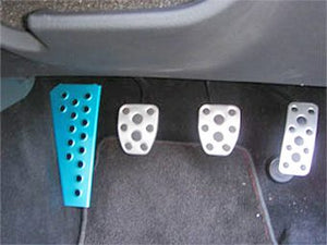 LAILE BEATRUSH DRIVER'S FOOTREST SILVER FOR SUBARU IMPREZA WRX STI GRB GVB S46020DRS