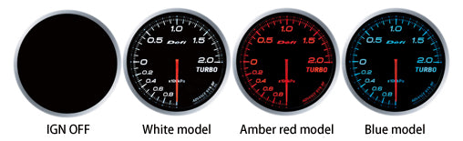 DEFI ADVANCE BF TURBO GAUGE 120KPA MODEL WHITE FOR  DF10001