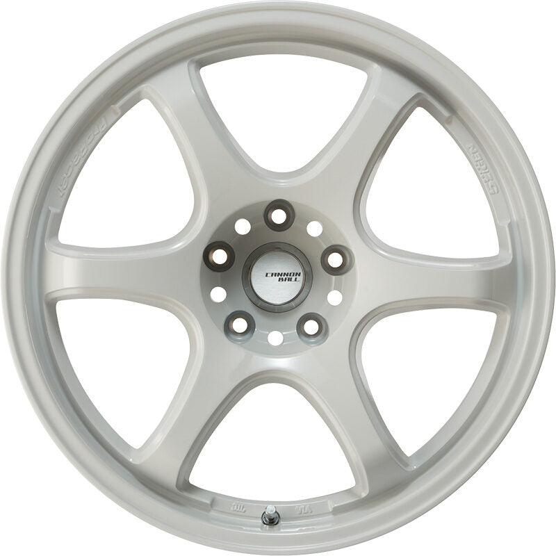 5ZIGEN CANNON BALL 17X7.0 +50 5-114.3 WHITE CAB7705054WH