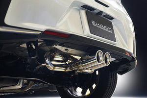 EXART ONE MUFFLER STAINLESS STEEL TAIL EXHAUST EXHAUST FOR LEXUS LBX 6AA-MAYH10 M15A-FXE EA02-LX118-LS-STANDARD-BUMPER