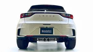 EXART ONE MUFFLER GRAPHITE TAIL EXHAUST EXHAUST FOR LEXUS LBX 6AA-MAYH10 M15A-FXE EA02-LX118-MG-MODELLISTA-REAR-SKIRTS