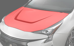 K'SPEC BONNET GENUINE GUNMETAL TWO-TONE PAINT FOR TOYOTA PRIUS ZVW50 ZVW51 ZVW55 GL-50PR-BO-11GY09-G