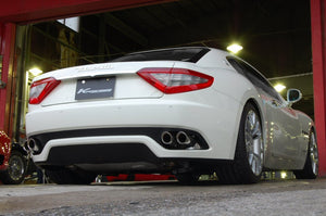KREISSIEG CAT-BACK F1 SOUND VALVETRONIC EXHAUST SYSTEM STAINLESS STEEL FLOATING CURL TAIL SANDBLASTED KSG LOGO MARK FOR SPORTS SEMI-AT WITHOUT VARIABLE FUCTION FOR MASERATI GRAND TURISMO SPORTS SEMI AT MGT-04-STAINLESS-GRANTURISMO-SPORTS-SEMI-AT-NA