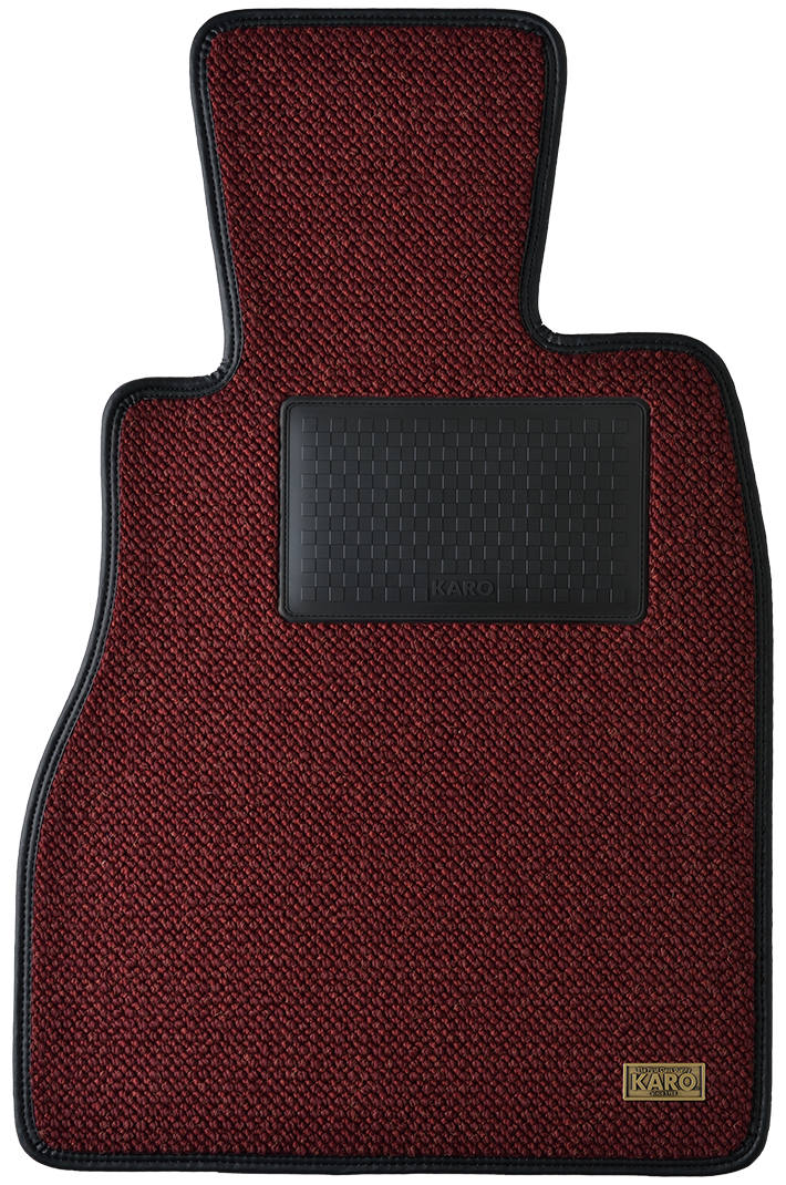 KARO GRAN KRONE TWEED BORDEAUX FLOOR MATS FOR ROVER 220 Coupe XW20T GRAN-KRONE-1338-BORDEAUX