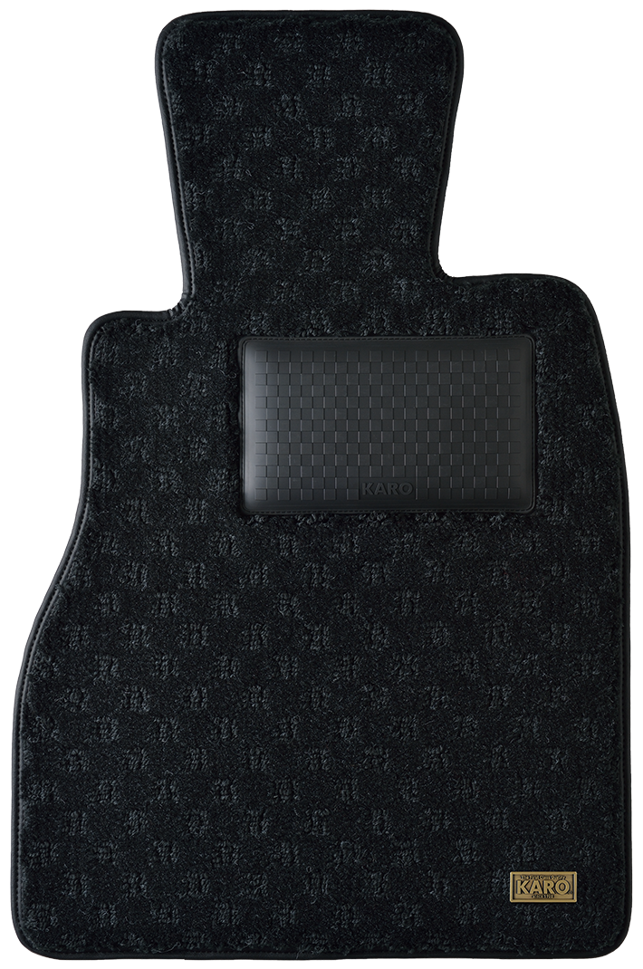 KARO GRAN QUEST WARM BLACK FLOOR MATS FOR ROVER 114 XP14K2 GRAN-QUEST-567-BLACK