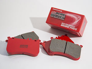 ACRE RACING PRO BRAKE PAD REAR FOR ALPHA ROMEO GTV 3.0 V6 24V 916CXB β107-RACING-PRO