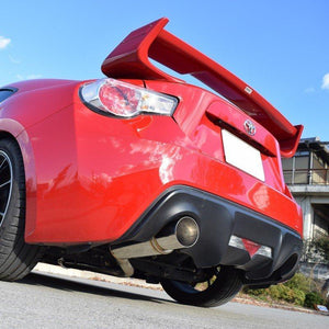 ROSSO MODELLO ARMS GT-304T STAINLESS WITH CENTER SILENCER RACING EXHAUST MUFFLER FOR SUBARU BRZ ZC6 AGS-137T