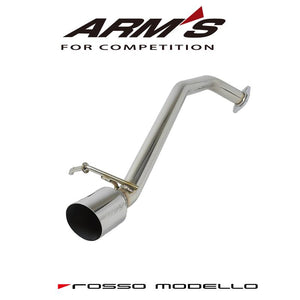 ROSSO MODELLO ARMS GT-304ZER STAINLESS STRAIGHT TYPE RACING EXHAUST MUFFLER FOR SUZUKI SWIFT ZCEDS AT MT Z12E-WA06D AGS-748ZER
