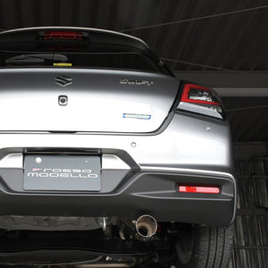 ROSSO MODELLO ARMS GT-304ZER STAINLESS STRAIGHT TYPE RACING EXHAUST MUFFLER FOR SUZUKI SWIFT ZCEDS AT MT Z12E-WA06D AGS-748ZER
