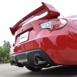 ROSSO MODELLO ARMS GT-304RRL STAINLESS DUAL EXIT REAR RACING EXHAUST MUFFLER FOR SUBARU BRZ ZC6 ZENKI FA20 AGT-137RRL