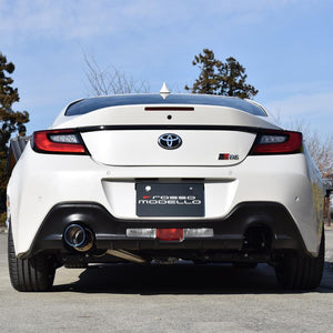 ROSSO MODELLO ARMS GT-TITAN-S TITANIUM TAIL SILVER STRAIGHT CENTER PIPE RACING EXHAUST MUFFLER FOR SUBARU BRZ ZD8 AGT-137S-SILVER