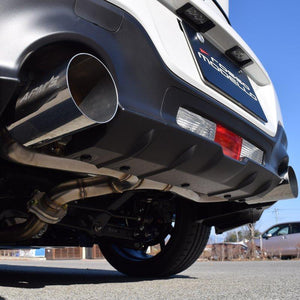 ROSSO MODELLO ARMS GT-304RGR STAINLESS DUAL EXIT REAR RACING EXHAUST MUFFLER FOR TOYOTA GR86 ZN8 FA24 AGT-162RGR
