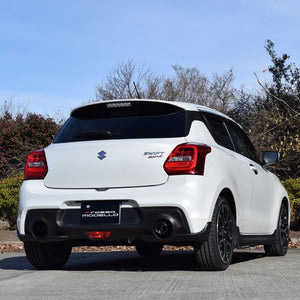 ROSSO MODELLO ARMS GT-304Z3R-TI TITANIUM TAIL BLUE RIGHT EXIT REAR RACING EXHAUST MUFFLER FOR SUZUKI SWIFT SPORT ZC33S AGT-738Z3R-BLUE
