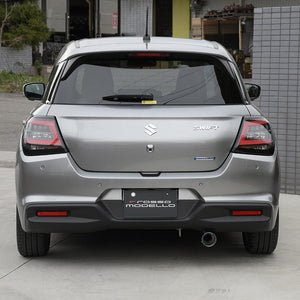 ROSSO MODELLO ARMS GT-304ZER-TI TITANIUM TAIL BLUE STRAIGHT TYPE RACING EXHAUST MUFFLER FOR SUZUKI SWIFT ZCEDS Z12E-WA06D AGT-748ZER-BLUE