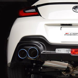 ROSSO MODELLO COLBASSO GT-FOUR EVO QUAD TITANIUM TAIL BLUE EXHAUST MUFFLER FOR TOYOTA GR86 ZN8 AT MT COBF-K162-BLUE