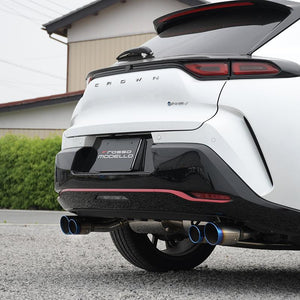 ROSSO MODELLO COLBASSO GT-FOUR EVO QUAD TITANIUM TAIL BLACK EXHAUST MUFFLER FOR TOYOTA CROWN SPORT Z RS AZSH36W AZSH37W COBF-K165-BLACK
