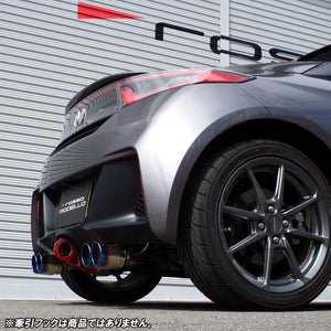 ROSSO MODELLO COLBASSO GT-FOUR QUAD TITANIUM TAIL BLUE EXHAUST MUFFLER FOR HONDA S660 JW5 AT MT S07A COBF-K336-BLUE