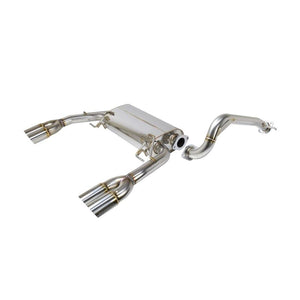 ROSSO MODELLO COLBASSO ZEEK S-FOUR QUAD STAINLESS TAIL EXHAUST MUFFLER FOR DAIHATSU COPEN LA400K AT MT KF COBF-Z818S