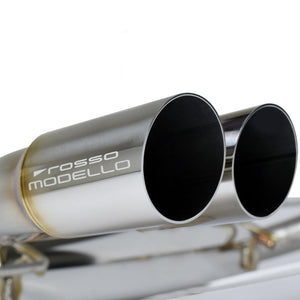 ROSSO MODELLO COLBASSO ZEEK S-FOUR QUAD STAINLESS TAIL EXHAUST MUFFLER FOR TOYOTA COPEN GR SPORT LA400A AT MT KF COBF-Z818S