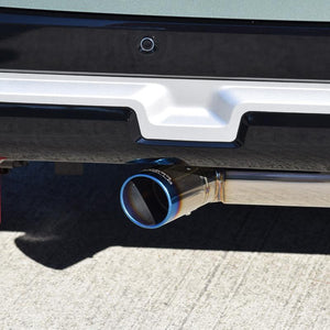 ROSSO MODELLO IKUSA-TI TITANIUM TAIL BLUE EXHAUST MUFFLER FOR MITSUBISHI DELICA MINI 4WD TURBO B38A BR06 4WDTURBO COBT-I505-BLUE