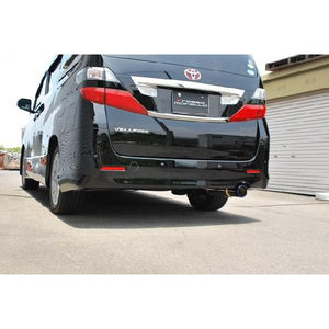 ROSSO MODELLO COLBASSO TI-C TITANIUM TAIL BLACK EXHAUST MUFFLER FOR TOYOTA VELLFIRE ANH20W 2AZ-FE COBT-K108-BLACK