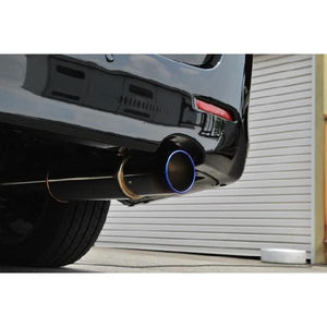 ROSSO MODELLO COLBASSO TI-C TITANIUM TAIL BLUE EXHAUST MUFFLER FOR TOYOTA ALPHARD ANH20W 2AZ-FE COBT-K108-BLUE