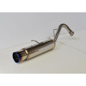 ROSSO MODELLO COLBASSO TI-C TITANIUM TAIL BLACK EXHAUST MUFFLER FOR TOYOTA AQUA NHP10 ZENKI 1NZ-FXE COBT-K132-BLACK
