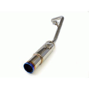 ROSSO MODELLO COLBASSO TI-C TITANIUM TAIL BLACK EXHAUST MUFFLER FOR TOYOTA PRIUS ALPHA ZVW41W 2ZR-5JM COBT-K133-BLACK