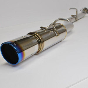 ROSSO MODELLO COLBASSO TI-C TITANIUM TAIL BLACK EXHAUST MUFFLER FOR TOYOTA VELLFIRE ANH25W 2AZ-FE COBT-K140-BLACK