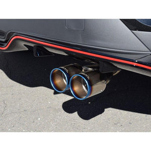 ROSSO MODELLO COLBASSO TI-C TITANIUM TAIL BLACK EXHAUST MUFFLER FOR TOYOTA C-HR 4WD TURBO NGX50 ZENKI 8NR-FTS COBT-K150-BLACK
