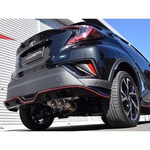 ROSSO MODELLO COLBASSO TI-C TITANIUM TAIL SILVER EXHAUST MUFFLER FOR TOYOTA C-HR 4WD TURBO NGX50 ZENKI 8NR-FTS COBT-K150-SILVER