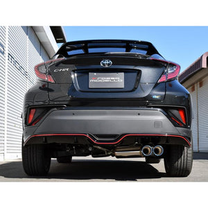 ROSSO MODELLO COLBASSO TI-C TITANIUM TAIL SILVER EXHAUST MUFFLER FOR TOYOTA C-HR 4WD TURBO NGX50 ZENKI 8NR-FTS COBT-K150-SILVER