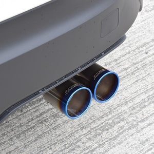 ROSSO MODELLO COLBASSO TI-C TITANIUM TAIL BLACK EXHAUST MUFFLER FOR TOYOTA C-HR 2WD TURBO GR SPORT NGX10 MT 2ZR-1NM COBT-K151-BLACK