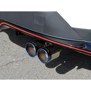 ROSSO MODELLO COLBASSO TI-C TITANIUM TAIL BLACK EXHAUST MUFFLER FOR TOYOTA C-HR 2WD TURBO GR SPORT NGX10 MT 2ZR-1NM COBT-K151-BLACK
