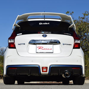 ROSSO MODELLO COLBASSO TI-C TITANIUM TAIL SILVER EXHAUST MUFFLER FOR NISSAN NOTE E-POWER NISMO HE12 HR12DE EM57 COBT-K220-SILVER