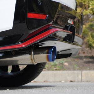 ROSSO MODELLO COLBASSO TI-C TITANIUM TAIL SILVER EXHAUST MUFFLER FOR NISSAN NOTE AURA NISMO 2WD FE13 KOUKI HR12-EM47 COBT-K222-SILVER
