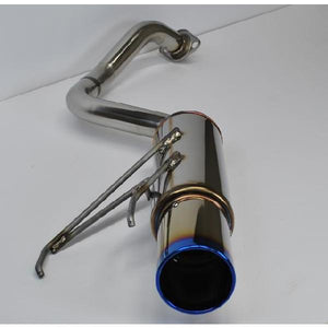 ROSSO MODELLO COLBASSO TI-C TITANIUM TAIL BLUE EXHAUST MUFFLER FOR HONDA FIT RS GE8 CHUKI AT MT L15A COBT-K322-BLUE