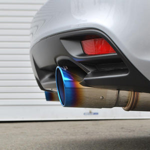 ROSSO MODELLO COLBASSO TI-C TITANIUM TAIL SILVER EXHAUST MUFFLER FOR SUBARU LEVORG VM4 FB16 COBT-K404-SILVER