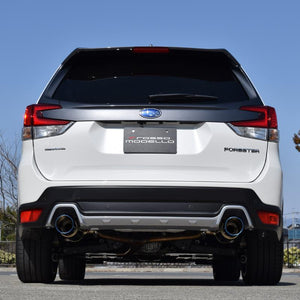 ROSSO MODELLO COLBASSO TI-C TITANIUM TAIL BLUE EXHAUST MUFFLER FOR SUBARU FORESTER SPORT SK5 CB18 1.8LTURBO COBT-K408-BLUE