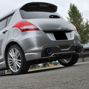 ROSSO MODELLO COLBASSO TI-C TITANIUM TAIL BLACK EXHAUST MUFFLER FOR SUZUKI SWIFT SPORT ZC32S AT MT M16A COBT-K724-BLACK