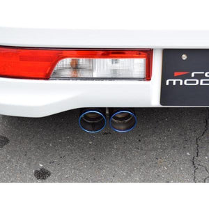 ROSSO MODELLO COLBASSO TI-C TITANIUM TAIL SILVER EXHAUST MUFFLER FOR SUZUKI EVERY VAN TURBO DA17V DA18V AT MT R06A TURBO COBT-K736-SILVER