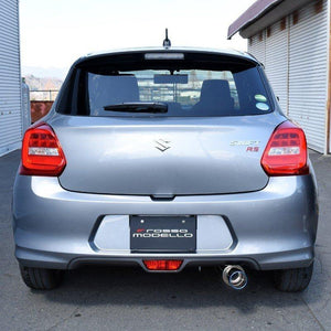 ROSSO MODELLO COLBASSO TI-C TITANIUM TAIL BLUE EXHAUST MUFFLER FOR SUZUKI SWIFT RS ZC83S K12C / K10C TURBO COBT-K737-BLUE