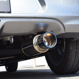 ROSSO MODELLO COLBASSO TI-C TITANIUM TAIL BLACK EXHAUST MUFFLER FOR SUZUKI SWIFT RS ZC83S K12C / K10C TURBO COBT-K737-BLACK